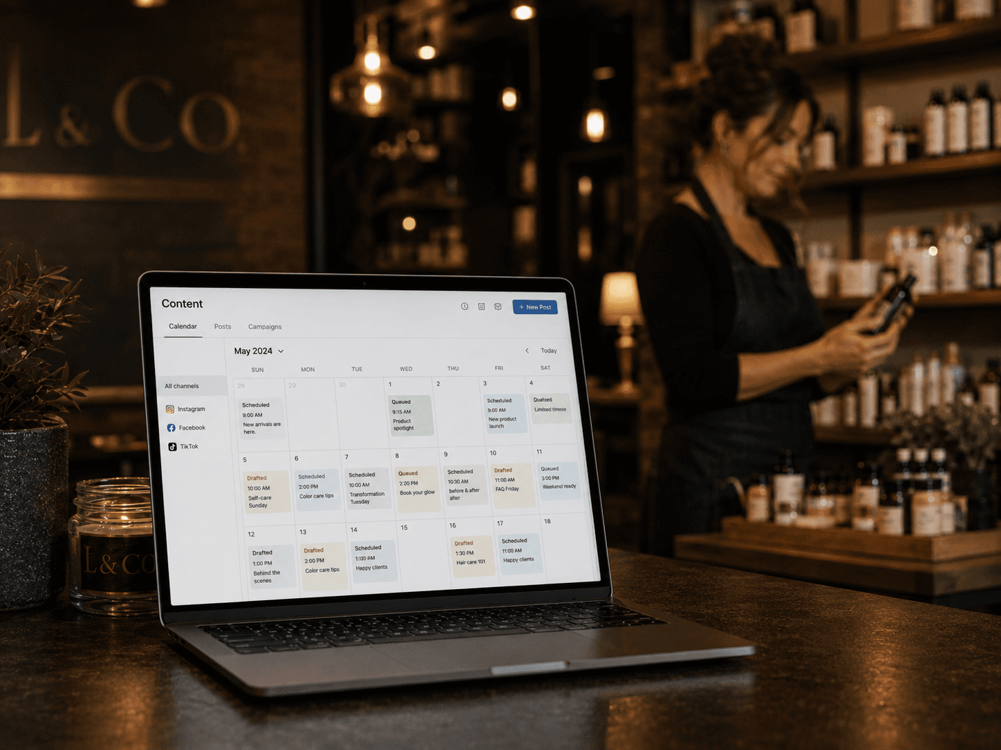 Marketing never goes quiet